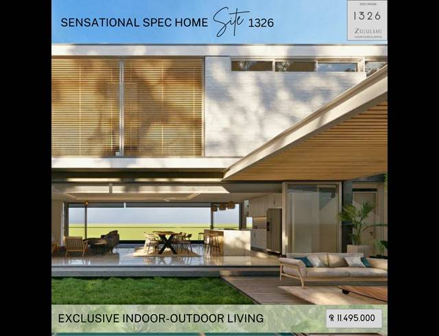 4 BEDROOM FREESTANDING FOR SALE IN ZULULAMI LUXURY COASTAL ESTATE